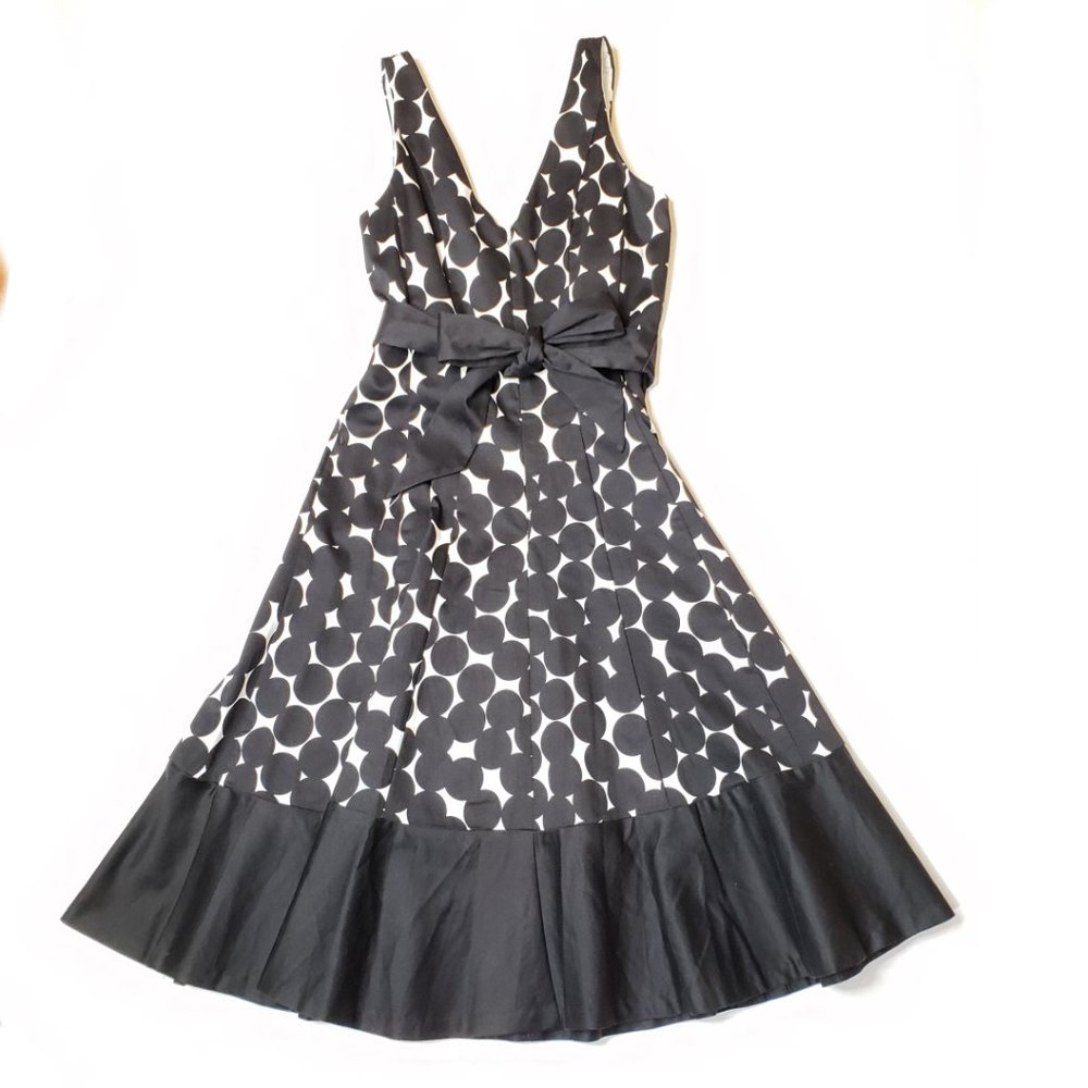 Nine West Polka Dot Swing Dress, 2 - Picture 3 of 8